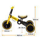 Triciclo Infantil Multifuncional Dobrável Mr. Panda TX-41 - Mr. Panda